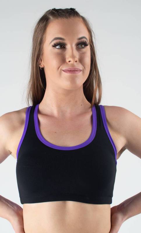 Victoria Crop - Action Back -  Supplex Dance Costume