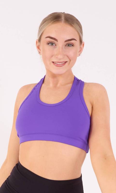 Victoria Crop - Action Back -  Supplex Dance Costume