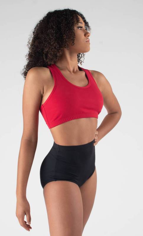 Victoria Crop - Action Back -  Supplex Dance Costume