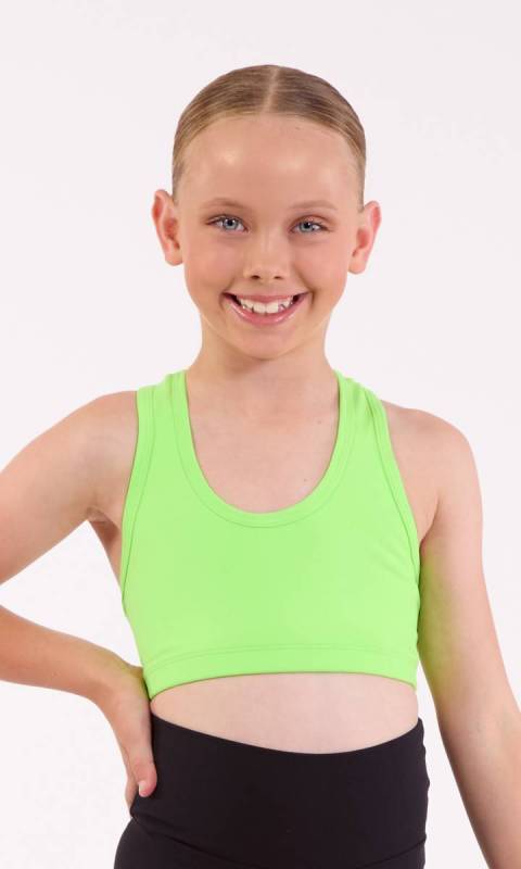 Victoria Crop - Action Back -  Supplex Dance Costume