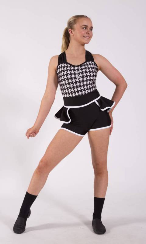 Houndstooth and Black-  CLEARANCE no more available