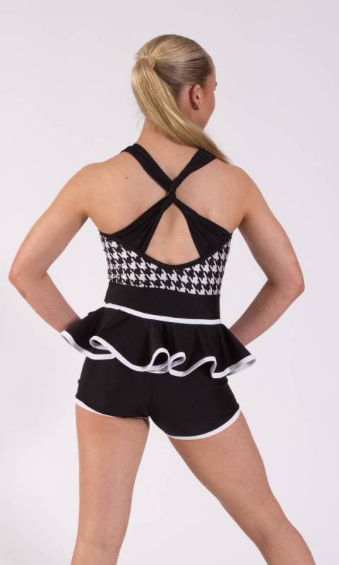 Houndstooth and Black-  CLEARANCE no more available