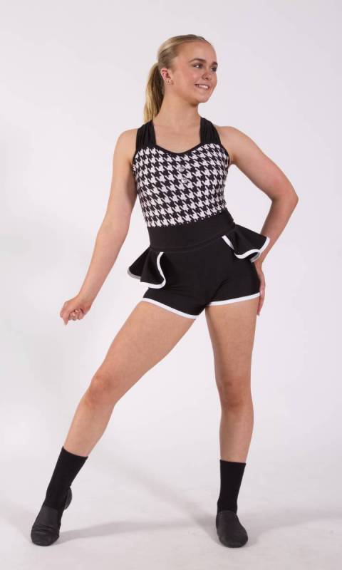 Houndstooth and Black 115