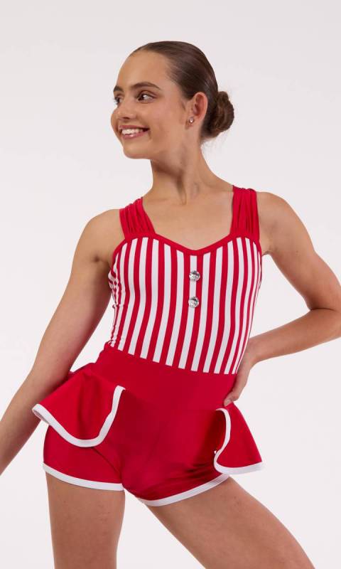 Red and White Stripe 012