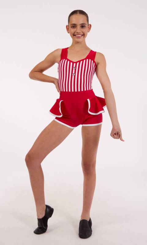 Red and White Stripe 012