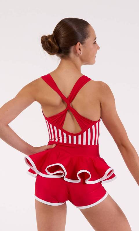 Red and White Stripe 012