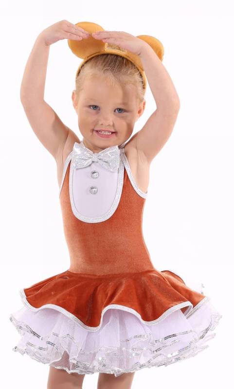 TEDDY BEAR  + Headband Dance Costume