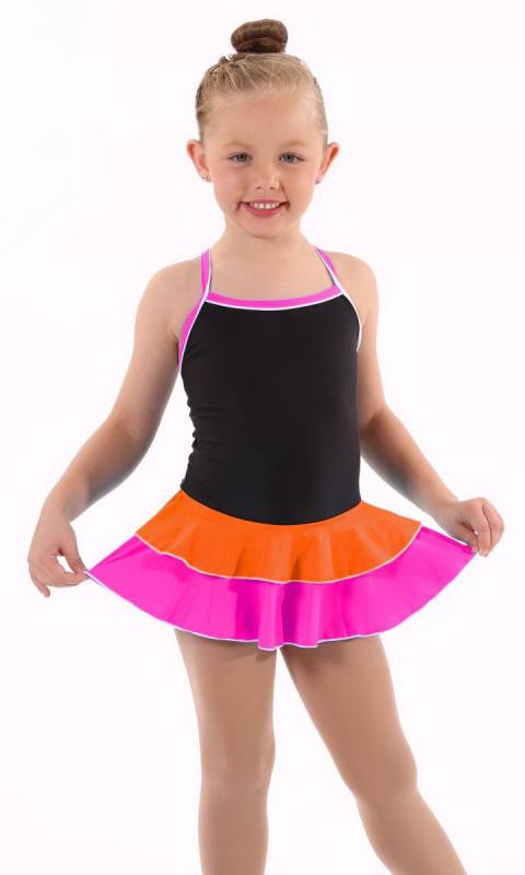 Baby Leo 2 LAYER SK IRT  Supplex Dance Costume