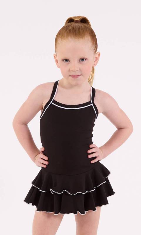 Baby Leo 2 LAYER SKIRT Supplex Dance Costume