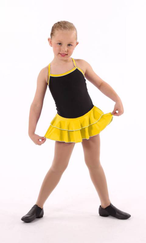 Black + Tassie Yellow + White
