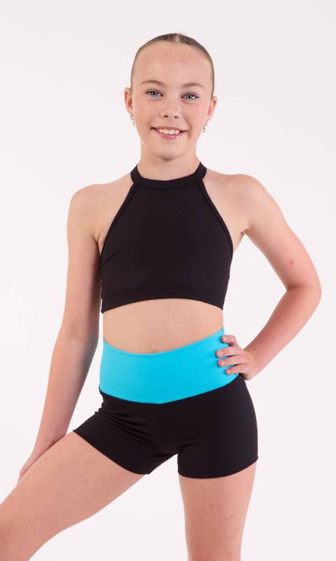 Black + Clearly Aqua Band