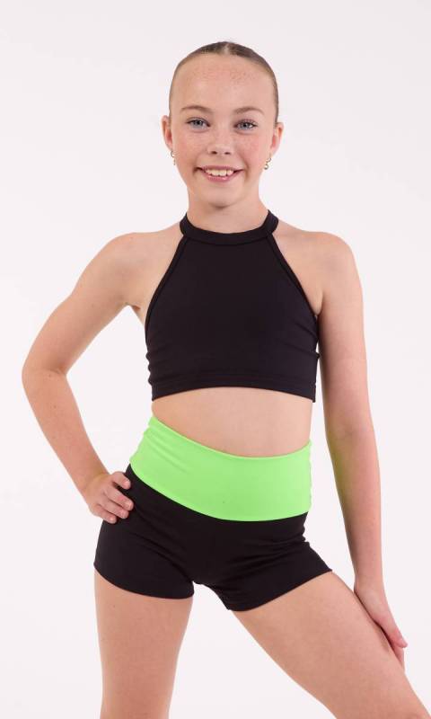 Black + Neon Green Band