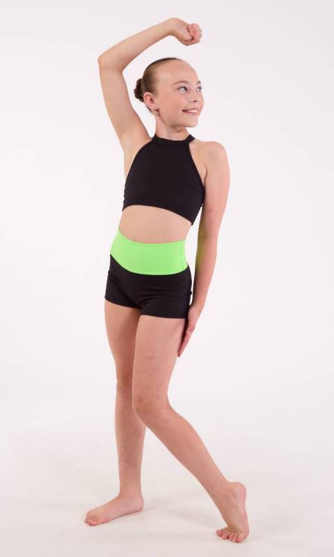 Black + Neon Green Band