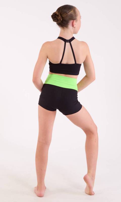 Black + Neon Green Band