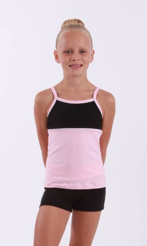 CLASSIQUE TOP - Supplex Ballet Pink black and white