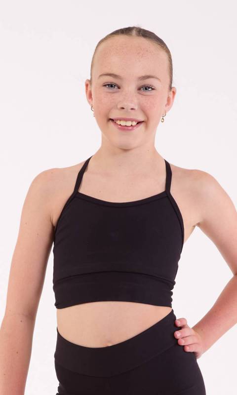 MADDISON Crop top with wide band Dance Studio Uniform