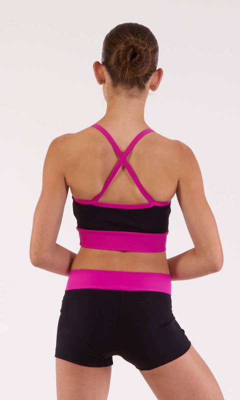 Black + Paradise Pink