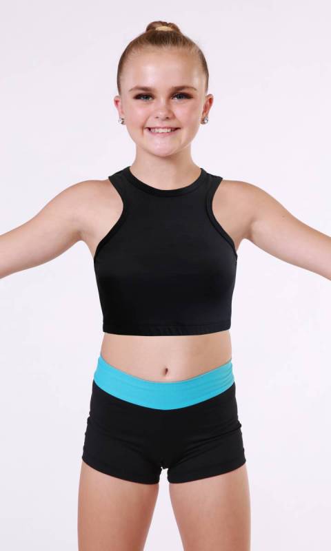 Piper Crop Top Dance Studio Uniform