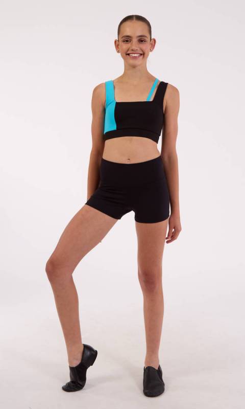 Black + Clearly Aqua