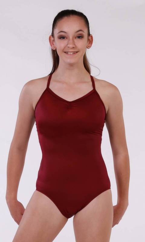 MADDISON Costume Leotard - Burgundy