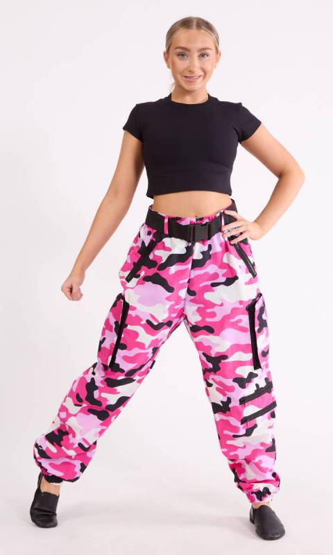 Pink Camo + Black