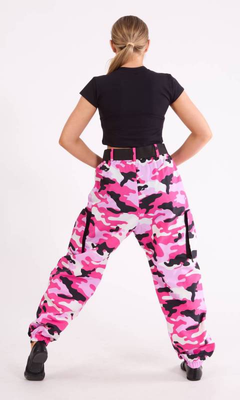 Pink Camo + Black