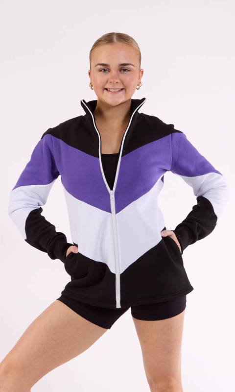 ZIG ZAG JACKET - COTTON Blend Dance Studio Uniform
