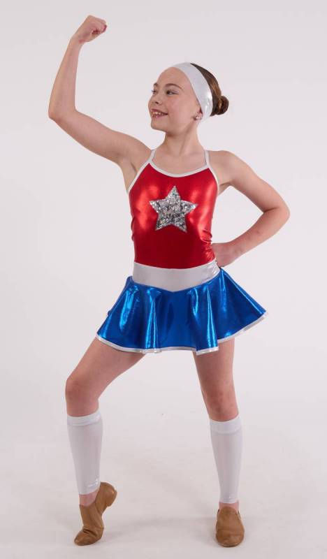 ACTION CHEER + Leggings and Headband Dance Costume