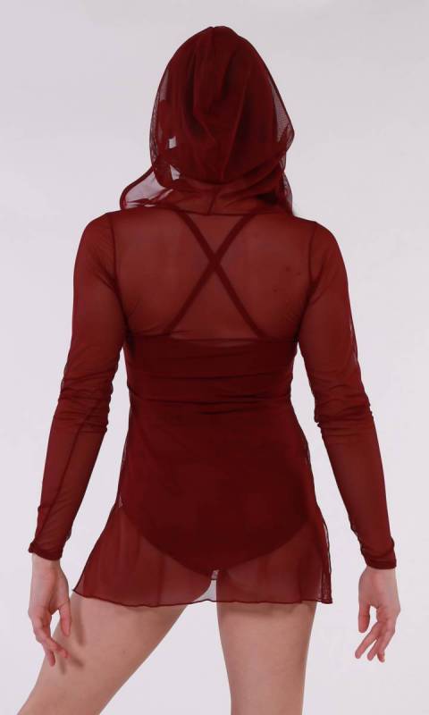 CAPTIVATE - MESH  - Burgundy 