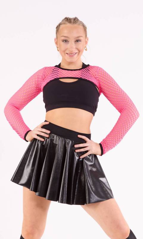 MESH MINI JUMPER TOP Dance Costume
