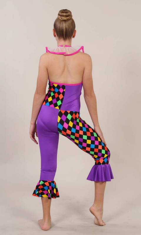 FUNKY CLOWN - PURPLE PINK TRIM KCDC