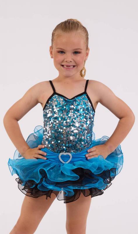 TAPPY TOES - with black Dance Costume
