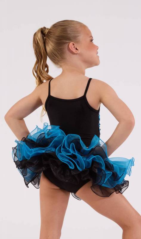 BLUE AND BLACK