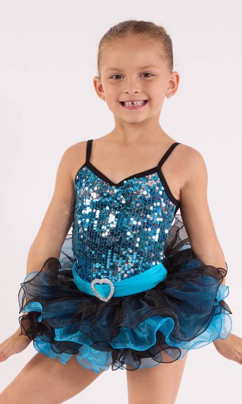BLUE AND BLACK