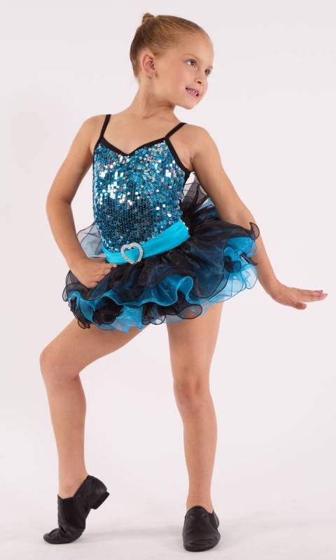 BLUE AND BLACK