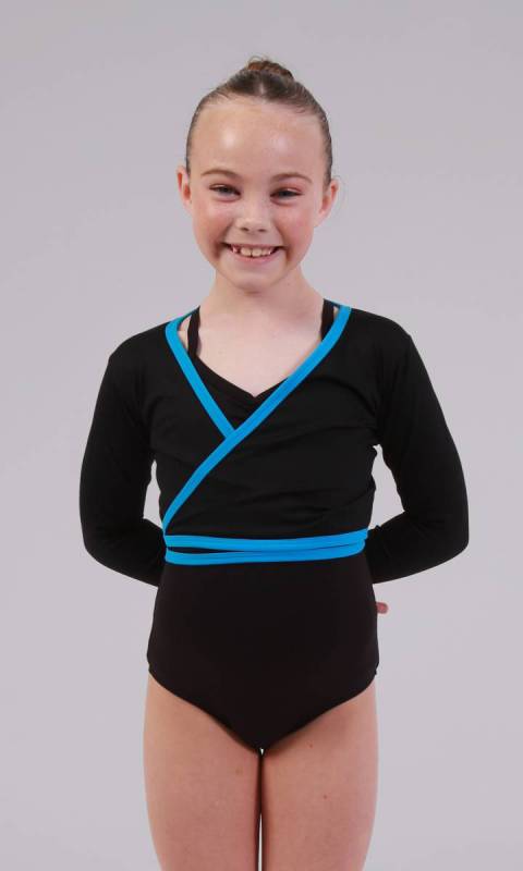 Black + Electric Blue