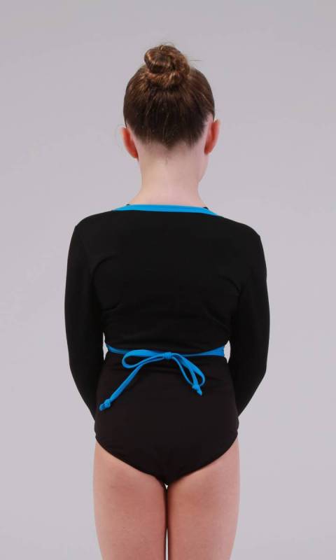 Black + Electric Blue