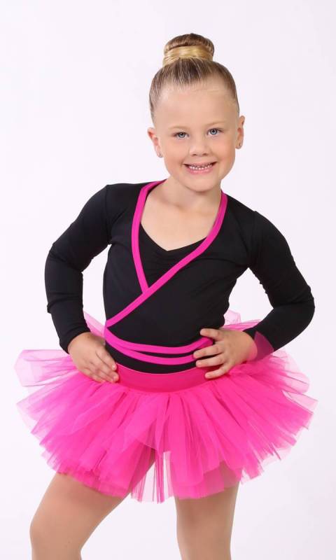 Black + Paradise Pink Supplex