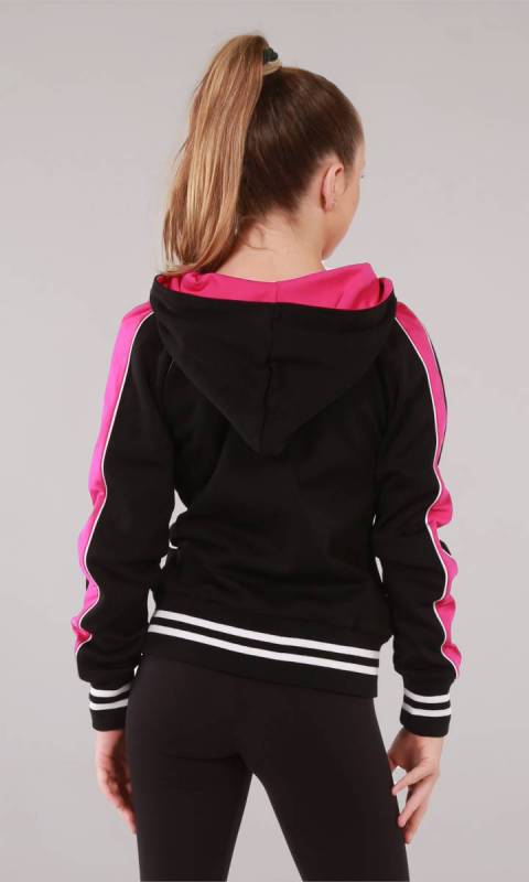 Black + Fuchsia + White