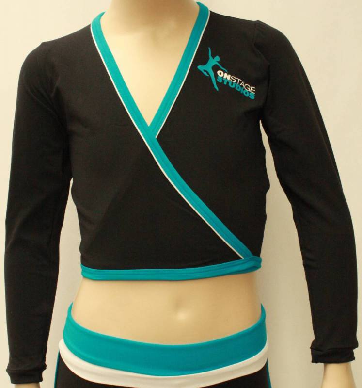 Crossover top pipe and bind Dance Studio Uniform
