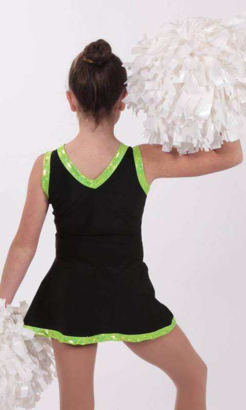 IMPACT CHEER - Black and Lime