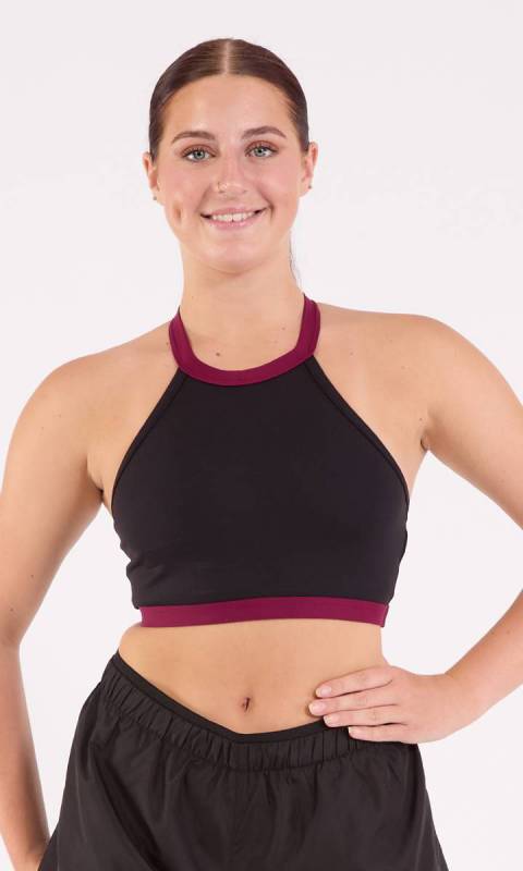 Black + Burgundy Supplex