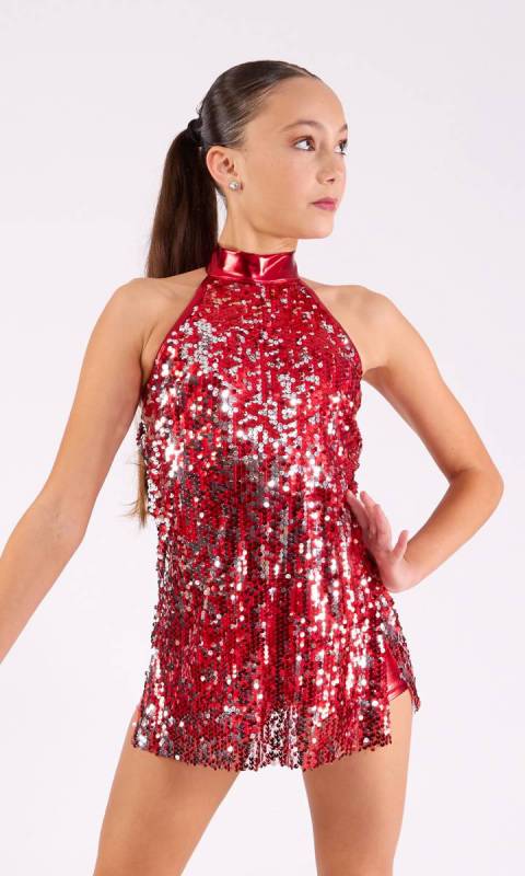 RED & SILVER AND RED BUMP FOIL
