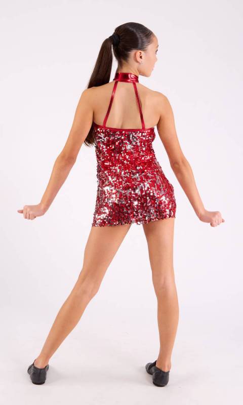 RED & SILVER AND RED BUMP FOIL