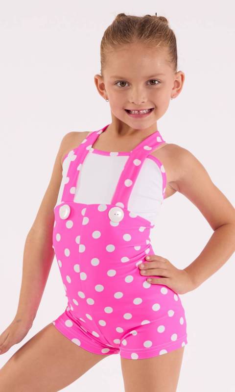 Polkadot Pink & White