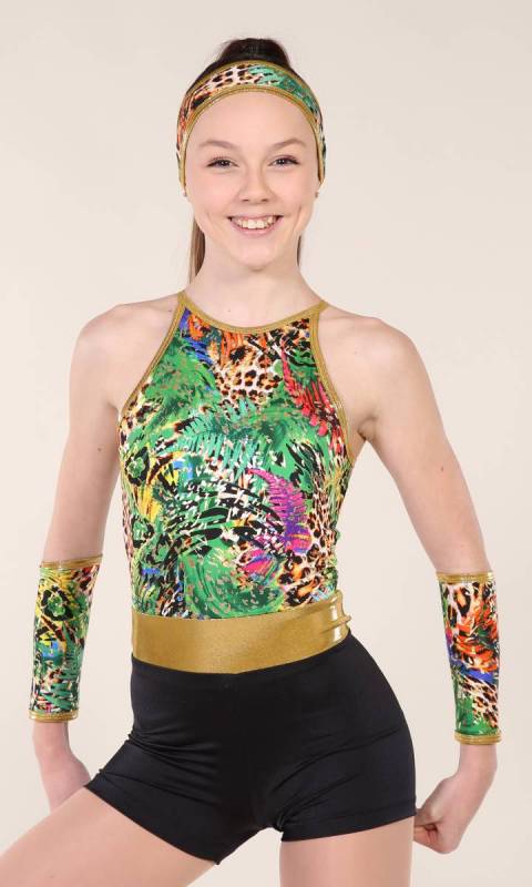 TROPPO SHORTARD include hair and armbands  Dance Costume