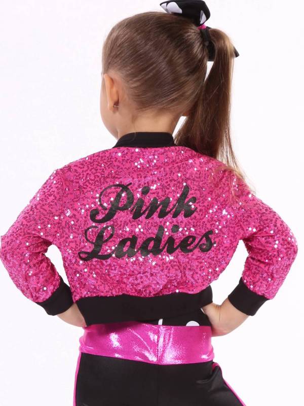PINK LADIES - MADONNA JACKET  - Pink Zsa and Black 