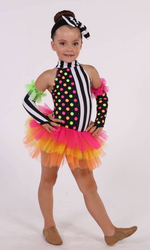 Tightrope + Armbands & Hair Bow Dance Costume