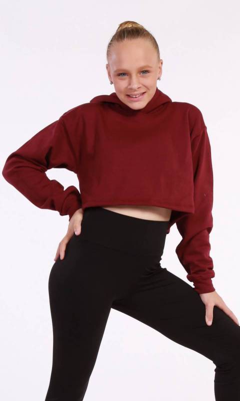 BROOKLYN CROPPED HOODIE Dance Costume