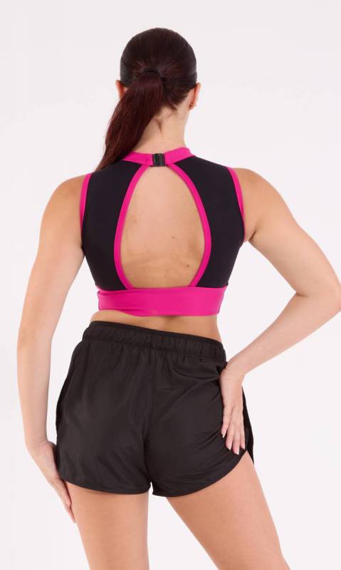 Black + Fuchsia